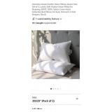 Set of 2 Queen Size Goose Feather Down