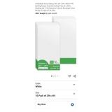 NEW 10 Pk Drop Ceiling Tiles, 2ft x 4ft, White