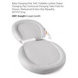 NEW Baby Changing Pad & Non-Slip Bottom, Grey