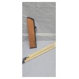 Wooden arrows with rubber tips, Child