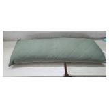 20" x 54" Diamond Quilted Body Pillow, Sage