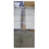 2 Tier Wire Rack, 36" L x 14" W x 28" H,