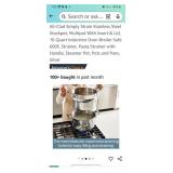 16qt  All Clad Stainless Steel Induction