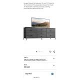 NEW Fabric Dresser / TV Stand w/ 7 Drawers,