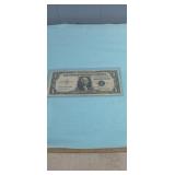 1935D    Blue Seal Silver Certificate in