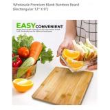 NEW 12" x 9" Bamboo Cutting Board