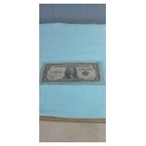 1935C   Blue Seal Silver Certificate in