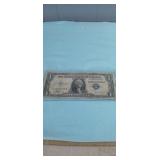 1935C    Blue Seal Silver Certificate in