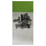 (40) Sockets...Craftsman, Great Neck,