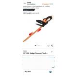 WORX WG261.9 20V PowerShare 22" Cordless Hedge