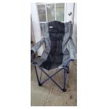 Camping Chair w/ American Flag Design & 1 Cup