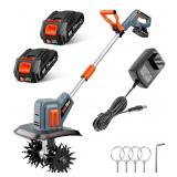 Brand New Cordless Tiller With 2 Batteries &