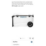 NEW Igloo 90 QT Cooler w/ Soft Ride Wheels, 137