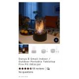 NEW Tabletop Ethanol Fire Pit, Small Indoor /