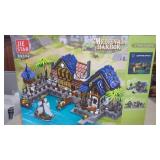 New 2979 PC Lego Like Medieval Harbor With