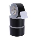 (3). 3 inch Duct Tape Black Heavy Duty 330 Yards