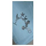 *Estate * Sea Life Charm Bracelet