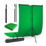 New Green Screen and Stand,  included in lot,