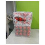 (New) 96 Red Ornaments