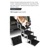 5 Step Dog Stairs for Cars, Portable, Folding,