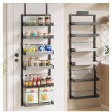 New Over the Door Pantry Organizer, 6-Tier Large