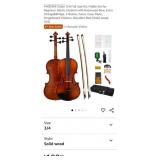 NEW PHOENIX Violin 3/4 Full Size Kit w/ Rosewood