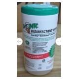NEW Monk Disinfectant Wipes. 80 ct