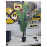 NEW 4FT Artificial Palm Tree in Pot *similar to