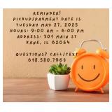 Payment & Location Info