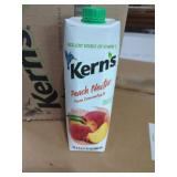 (10) Containers  Kerns Peach Nectar 32.4 each