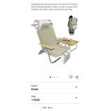 NEW Backpack Beach Chair w/ Insulated Cooler Bag