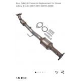 NEW 2007-2015 Nissan Altima Rear Catalytic