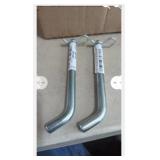 (2) New Zinc Plated Hitch Pins, 1/2 x 5
