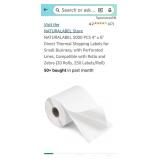 (500)    4" x 6"  Direct Thermal Shipping