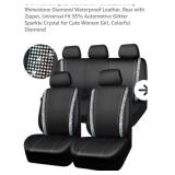NEW Universal Bling Car Seat Cover Full Set,