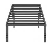 New  Twin Bed Frame 18 Inches Platform Bed Frame,