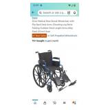 New Drive Medical Blue Streak Wheelchair     with
