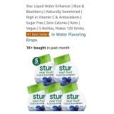 5pk  Blue & Blackberry Water Flavor Enhancer.