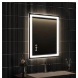 New  20x28 Inch LED Bathroom Mirror with Front