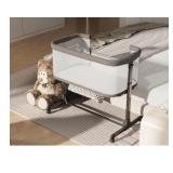NEW Bedside Sleeper Bassinet, Height Adjustable,
