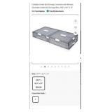 NEW Collapsible Under Bed Storage Container w/