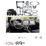 New 2021-24 Ford Bronco 9pc Interior  Gear Shift