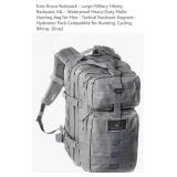 NEW Military/Tactical Backpack, 34L, Grey