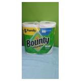 (2) Bounty Quick Size Paper Towels