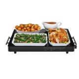 New Chefman Electric Warming Tray with Adjustable