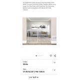 NEW 57.48"-62.20" Safety Gate, Metal, Extra Wide,