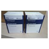 100 Dermacea 3 x 3 Inch Non-Woven Wound  Sponges