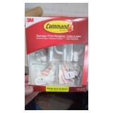 Command Strips.      Box has been opened, may be