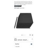 NEW Exercise Puzzle Mat, 24 Sq Ft - 6 Tiles,