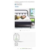 NEW 5" Twin Size Mattress, Gel Memory Foam w/
